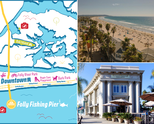 Beaches cover photo collage