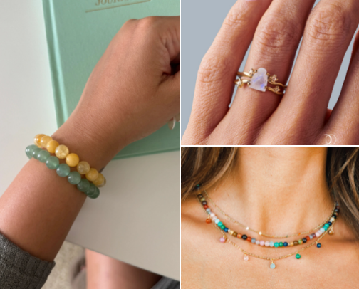 Jewelry cover photo collage