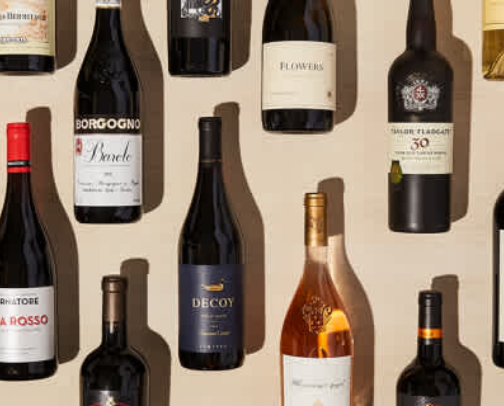 Wine, wine stores and more cover photo collage