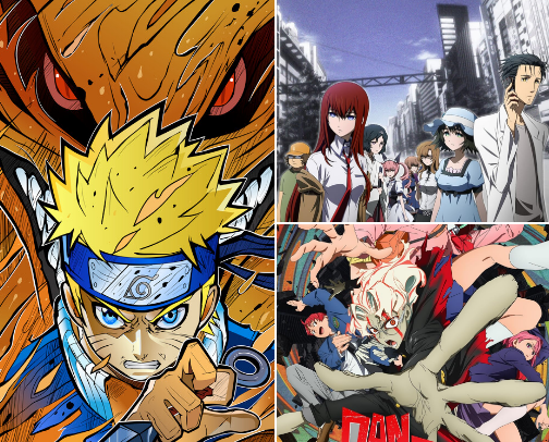 Anime Series cover photo collage