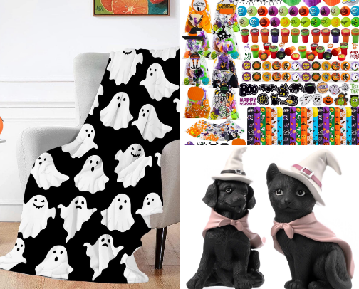👻Boo Basket Items ✨️ cover photo collage
