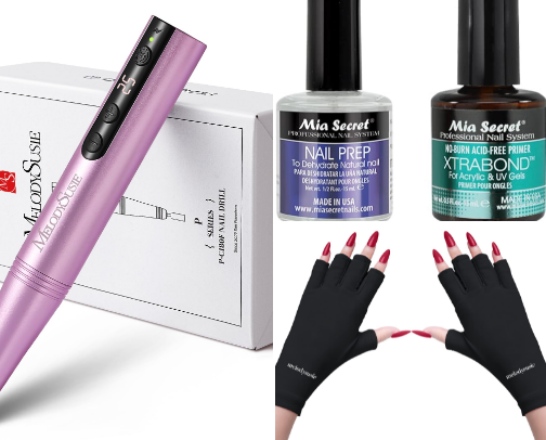 What you NEED to do nails at home! cover photo collage