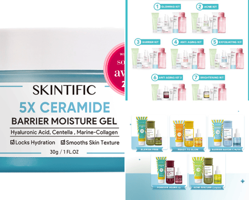 Skincare Favorites cover photo collage