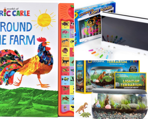 Gifts for children cover photo collage