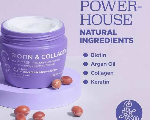 Curated Hair Products cover photo collage