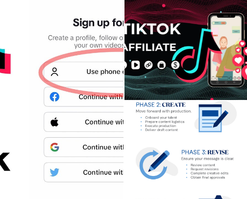 TikTok Affiliate Marketing: From Zero to First Commission (Start ➜ Finish) cover photo collage
