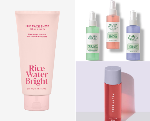 Simple Everyday skincare 🥰 cover photo collage