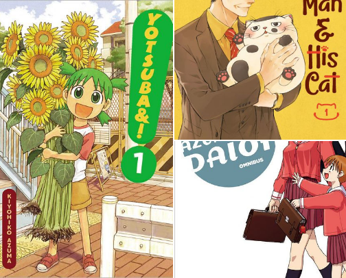 Manga that Will Make You Feel Better About the World cover photo collage