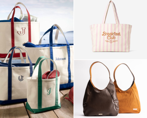 Pretty Totes That Actually Do Their Job cover photo collage
