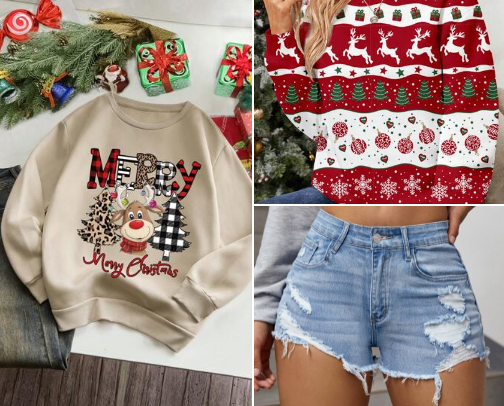 Christmas Outfit Inspo cover photo collage