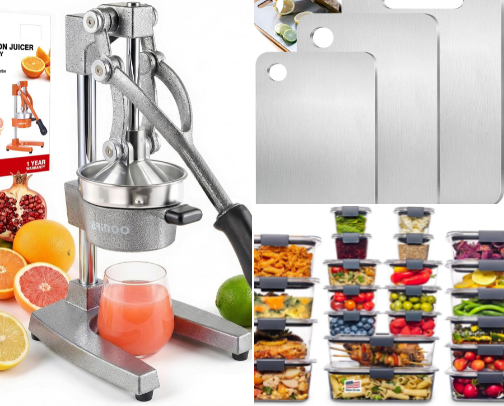 Amazon's favorite home and kitchen supplies cover photo collage