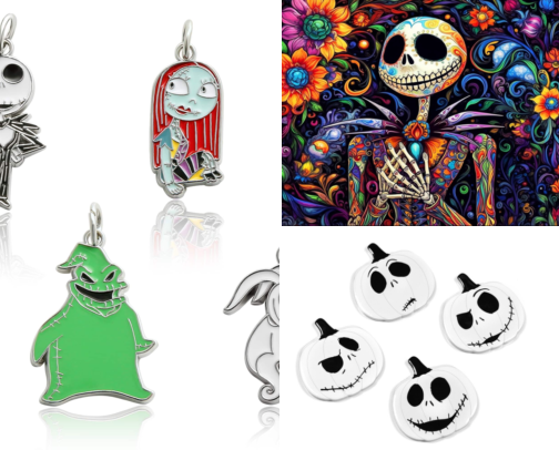The Nightmare Before Christmas Merchandise cover photo collage