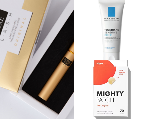 skin care cover photo collage