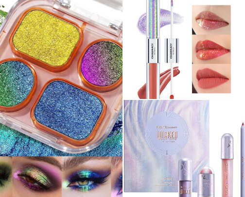 Multichrome Makeup cover photo collage
