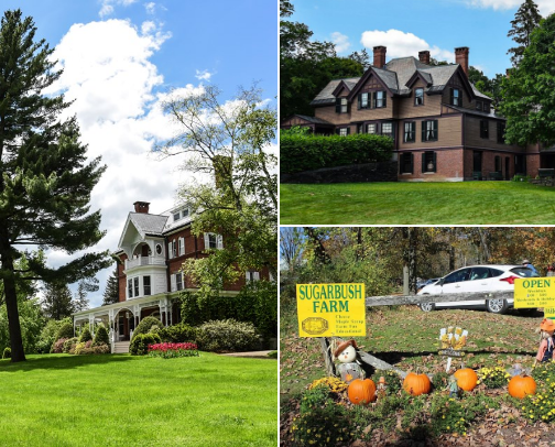 Falling for Woodstock, Vermont cover photo collage