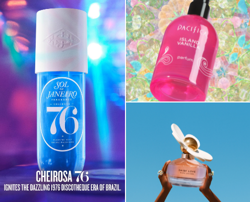 Perfume (because you want to smell good, duh!) cover photo collage