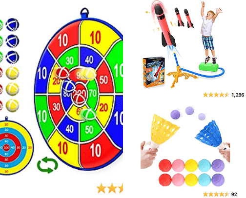 Outdoor games / activities cover photo collage