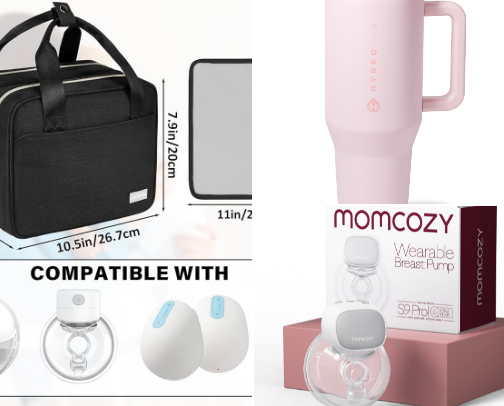 Best back to work essentials (for pumping mammas) 🤎 cover photo collage