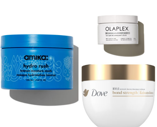 Great Deep Conditioners & Hair Masks for Curly Hair 💦 cover photo collage