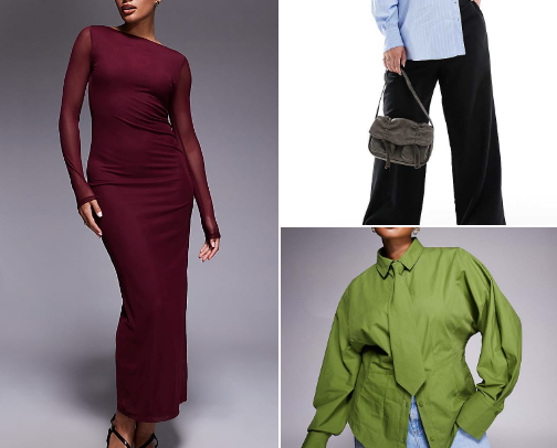 Mid-Size Outfit from ASOS Curve cover photo collage