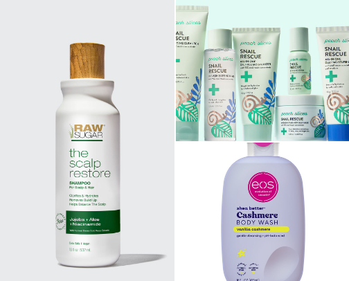 my bathroom must haves for the best skin and hair cover photo collage