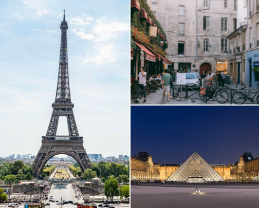Ooh La La! Hotels in France You'll Never Want to Leave cover photo collage