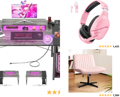 Gaming Setup Must Haves👸🏻🤭 cover photo collage