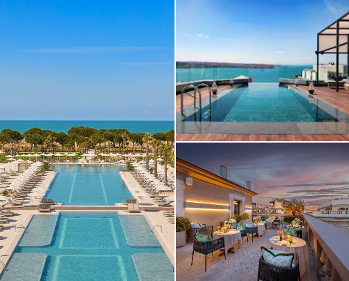 Hotels cover photo collage