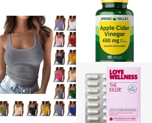 Walmart girlies ✨🤍 cover photo collage