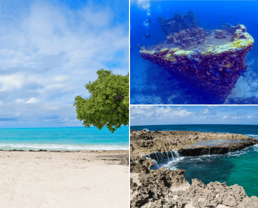 Travel cover photo collage