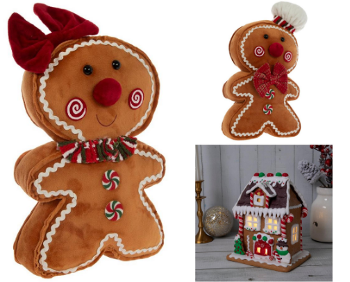 Hobby lobby gingerbread decor! 🎄 cover photo collage