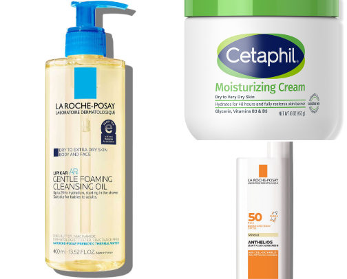 Sensitive/Dry skin face & body products🤌🏻❤️ cover photo collage