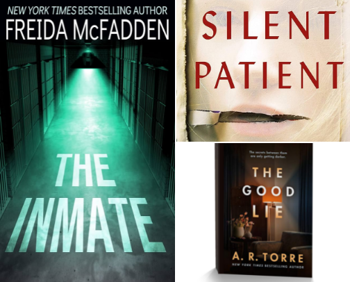Killer Thrillers cover photo collage