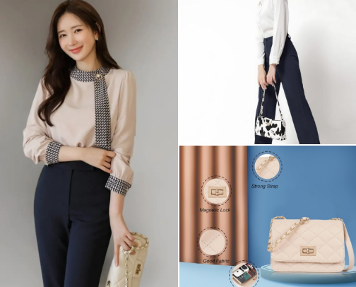 Monday office wear cover photo collage