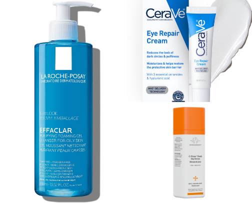 Moms over 30 skincare faves cover photo collage