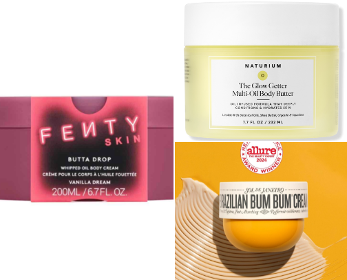 The BEST body butters you could buy! cover photo collage