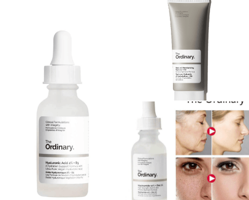 Skin care cover photo collage