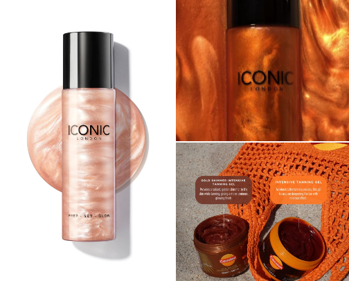 How to glow up for and over the Summer cover photo collage