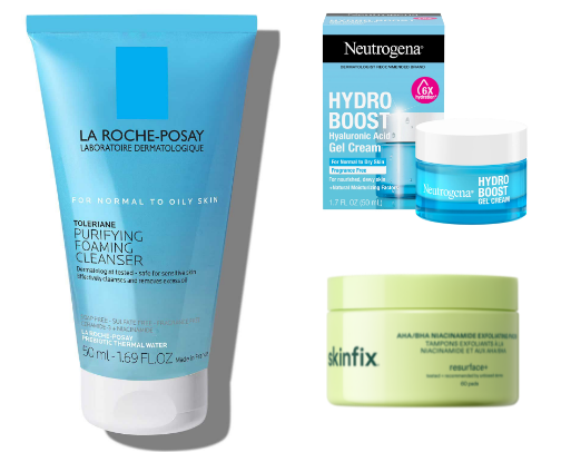 go to skin care! cover photo collage