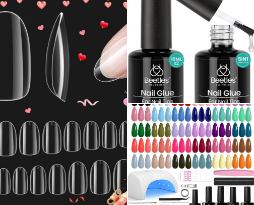 Everything you need to do nails at home cover photo collage