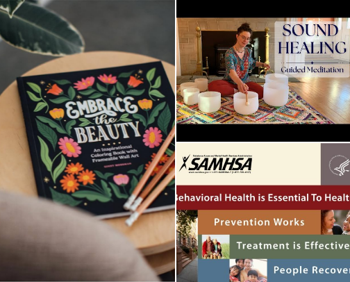 Sober Living: Ideas to Make Sobriety Vibrant cover photo collage