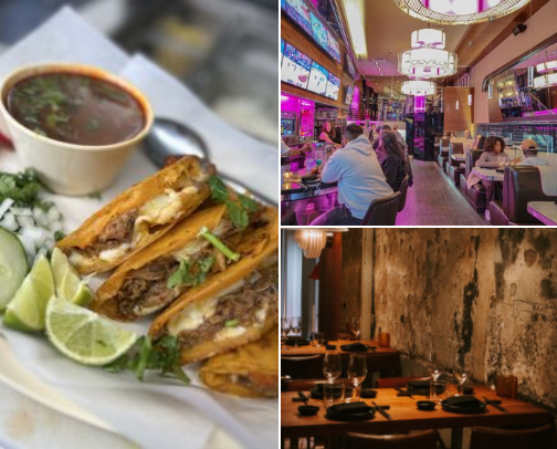 Girl night restaurants mtl🍸🥂🍾💋 cover photo collage