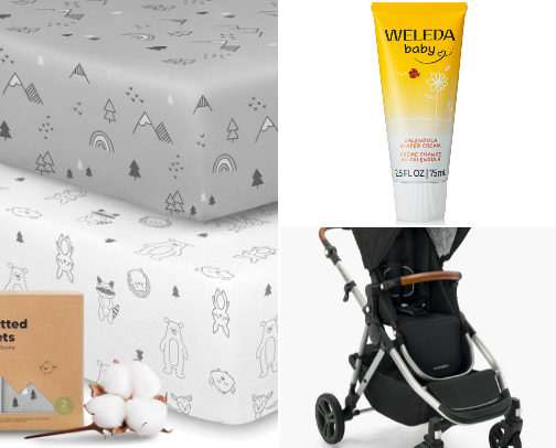 Mom Approved Non-Toxic Baby Essentials cover photo collage