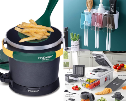 Helpful Home Appliances and Gadgets ! 🧺 cover photo collage
