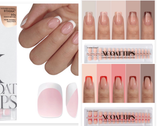 Press On Nails cover photo collage