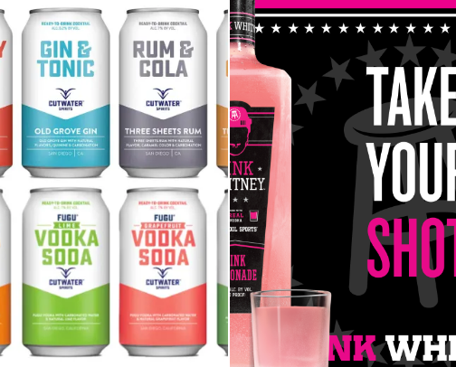 21+ beverages cover photo collage