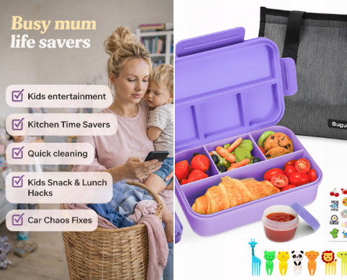 Busy Mum Life Savers cover photo collage