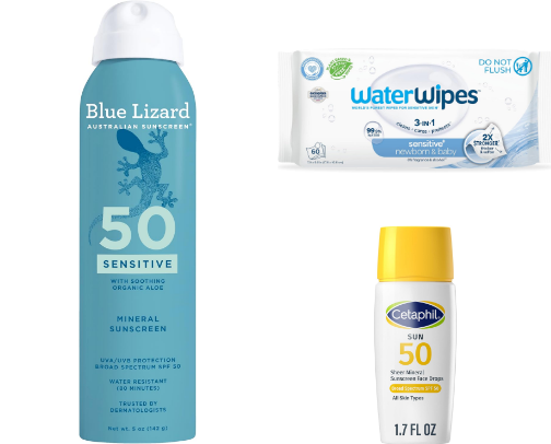 Beach Essentials for Sensitive & Eczema-Prone Skin | Summer Favorites 🏝️ cover photo collage