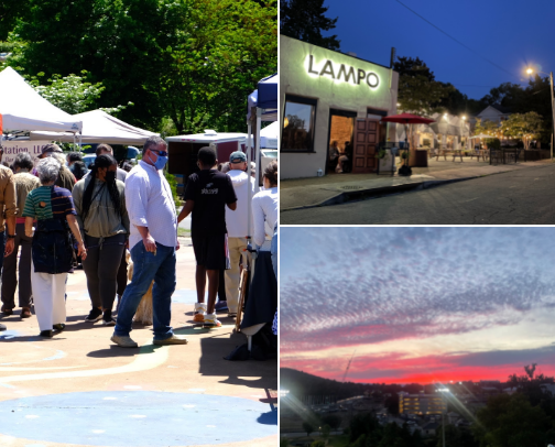 “tHeRe’S nOtHiNg tO dO iN cHaRLoTtEsViLLe” cover photo collage