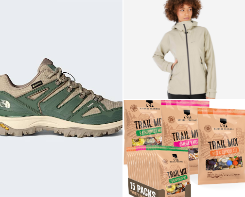 Beginner Hiking Essentials cover photo collage